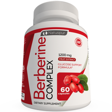 Load image into Gallery viewer, Premium Berberine HCL Supplement 1200mg