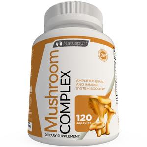 Mushroom complex, brain and immune  system booster