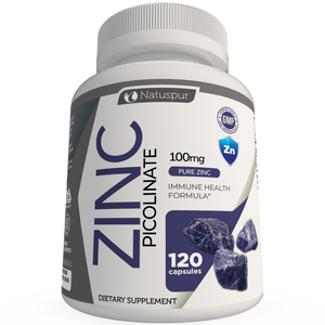 Zinc Picolinate 100mg Capsules – High Potency Immune Support Supplement