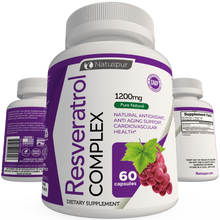 Load image into Gallery viewer, Resveratrol Complex 1200mg