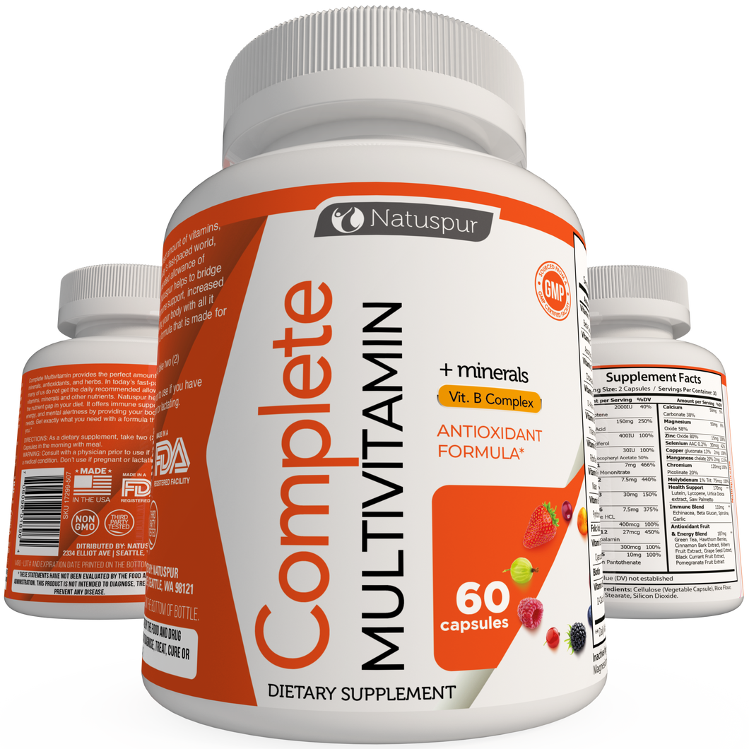 Multivitamin Dietary Supplement - Natuspur Health