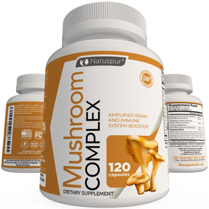 Mushroom complex, brain and immune  system booster